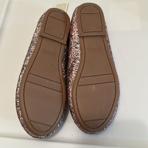 Gap Kids Girls glitter flats size1 - Picture 4 of 4